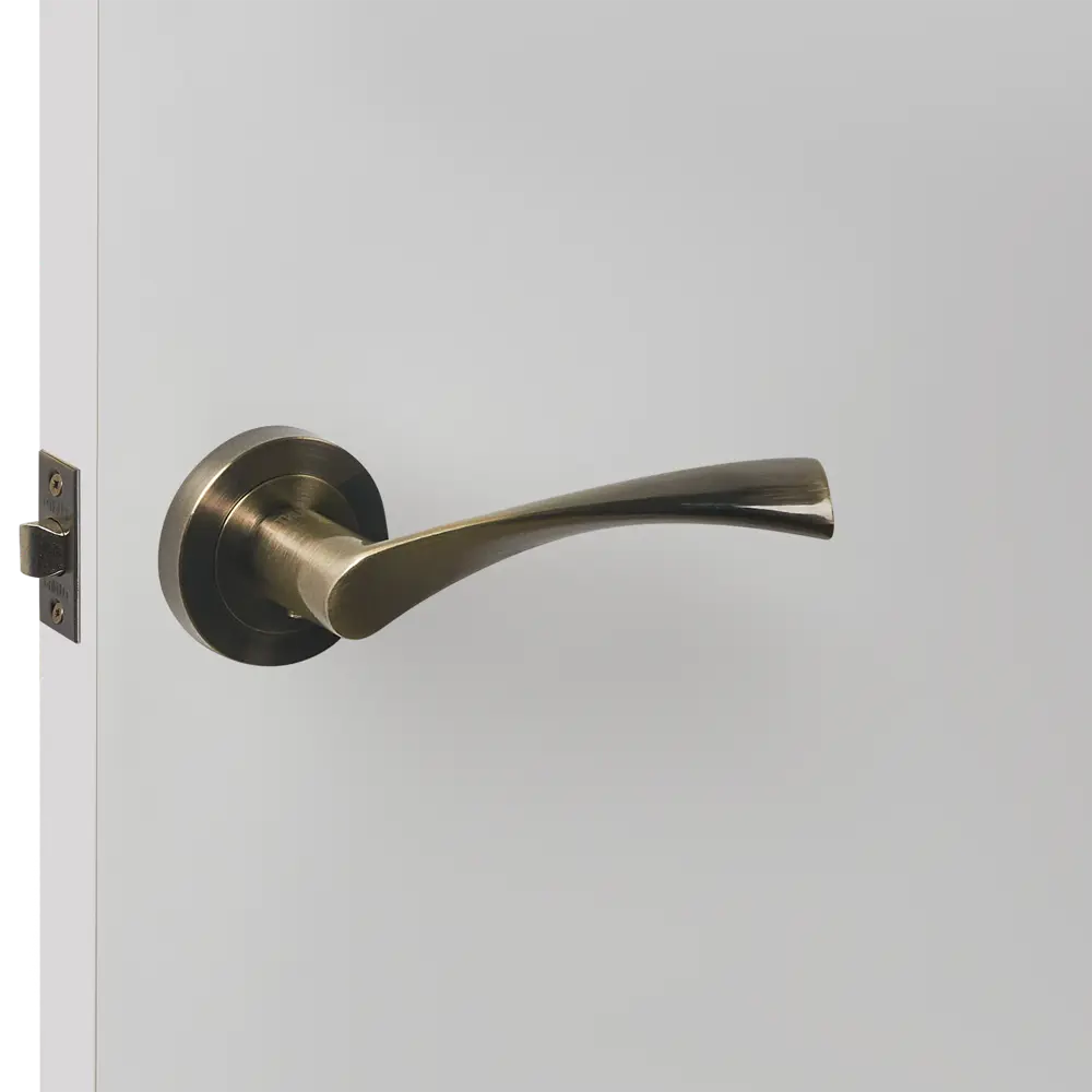 Дверные ручки PUNTO Crona в бронзовом исполнении для межкомнатных и входных дверей 85202131 STLM-0059784 - Вид №6