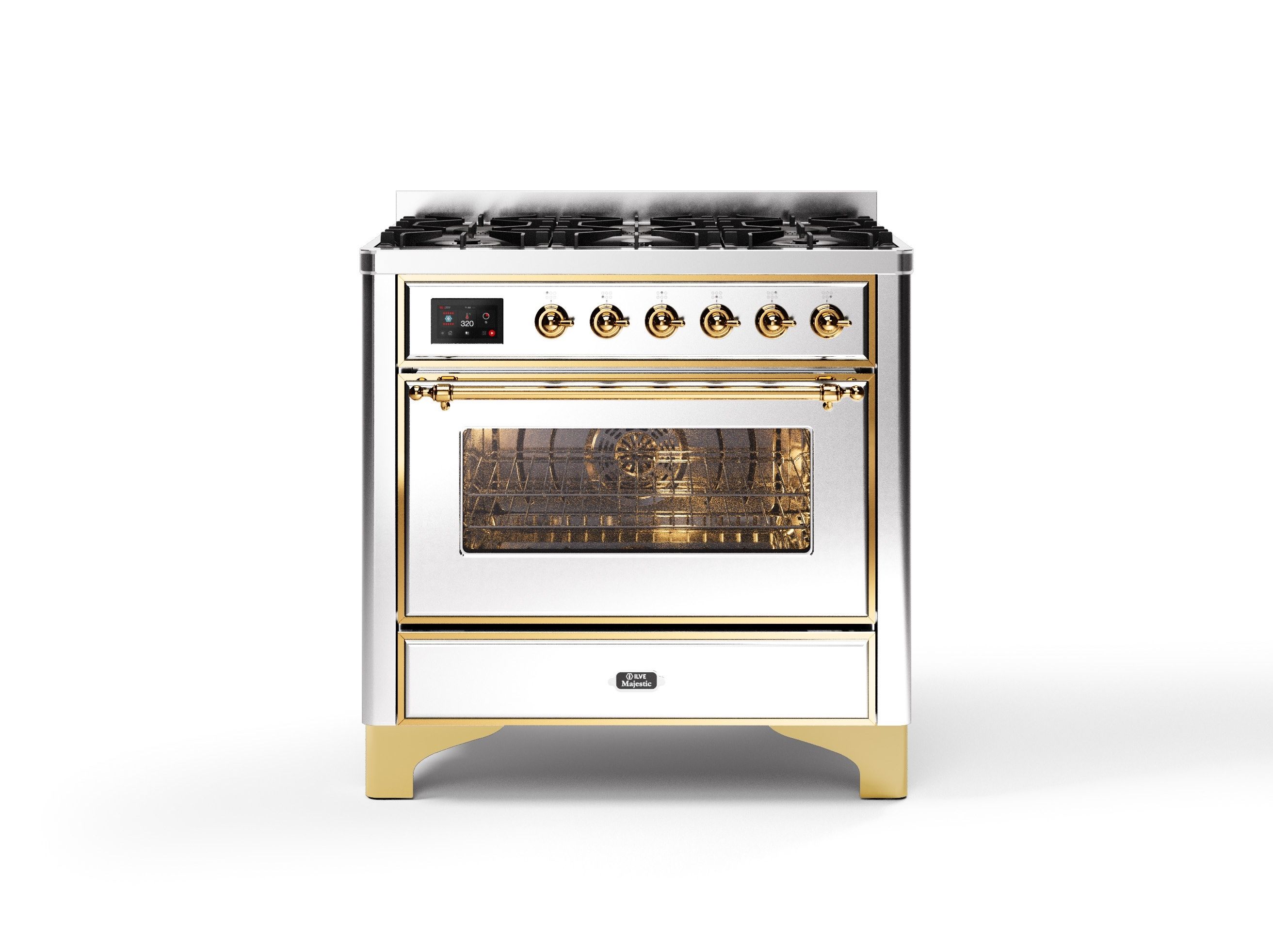 Отдельно стоящая кухня из нержавеющей стали Ilve Majestic ARCH-00039320 - Вид №30