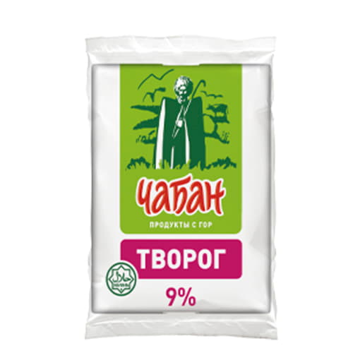 Творог 9% Чабан 180 г БЗМЖ Santreyd 20746 - Вид №1