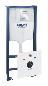 Набор GROHE Rapid SL 5 в 1 в сборе, для подвесного унитаза, монтажная высота 1,13 м (39500000)