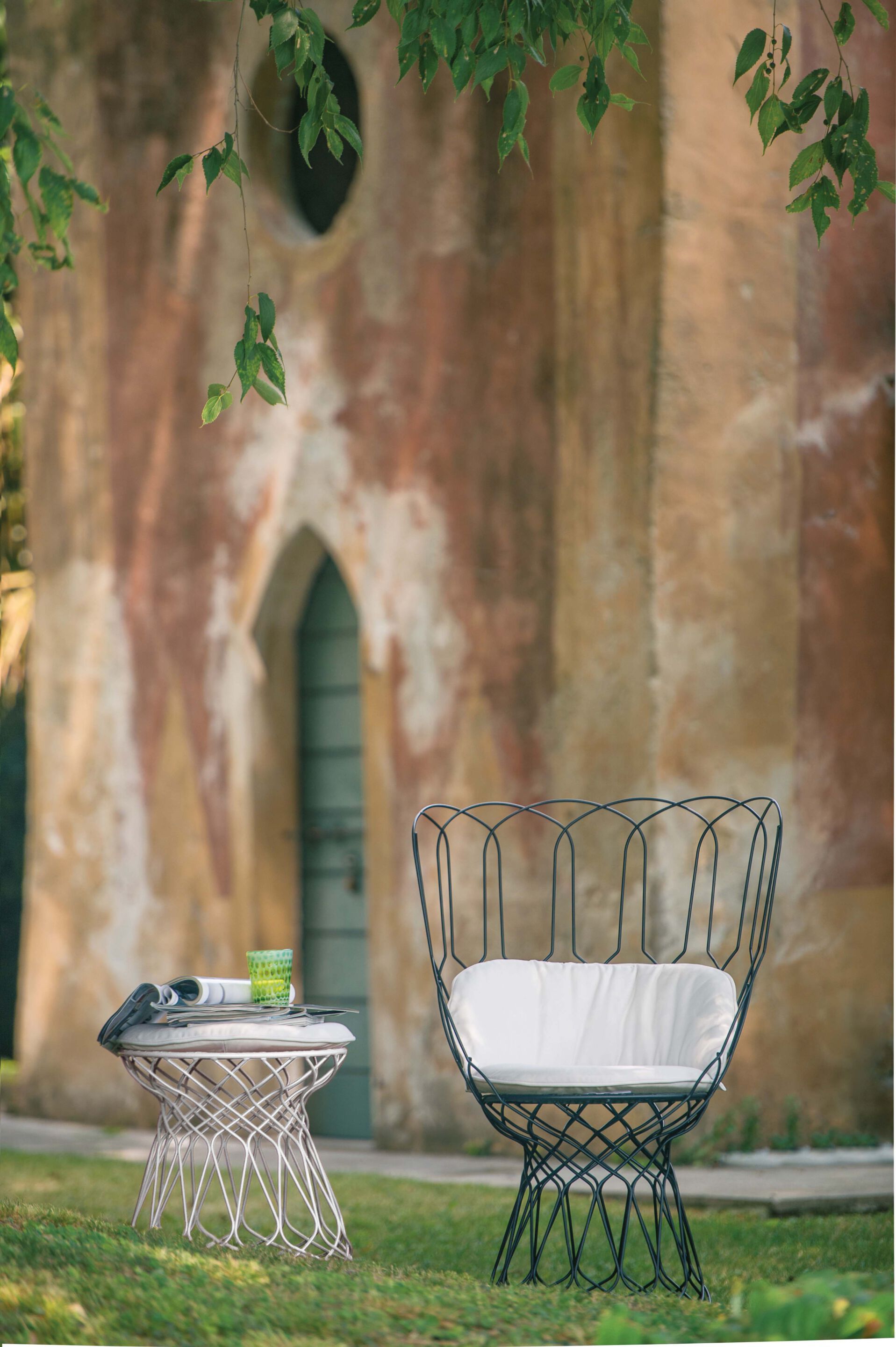 Стальной садовый стул emu Re-Trouvé ARCH-00010376 - Вид №2