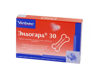 ПР0025080 Антигельминтик для собак 30, 6 таб. ENDOGARD