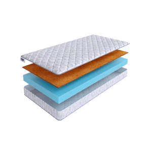 90877950 Матрас SkySleep FLEX PLUS 10 Cocos 65x200 см беспружинный, детский, ортопедический, кокосовый STLM-1364745