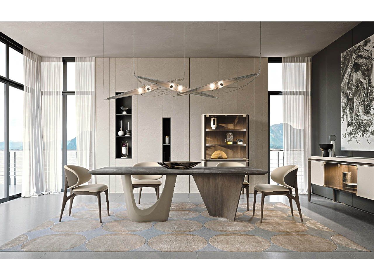 Прямоугольный обеденный стол Turri Pinnacle ARCH-00036212 - Вид №3