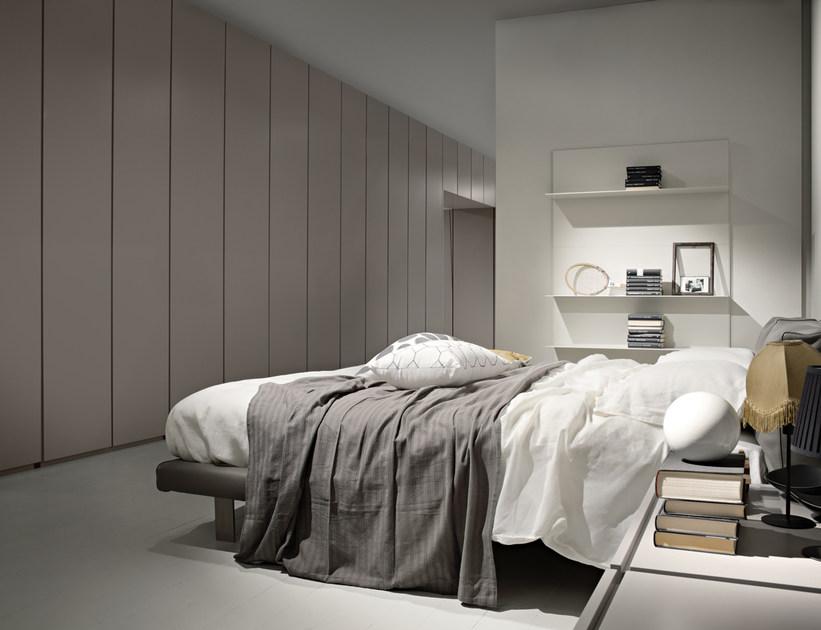 EmmeBi Двуспальная кровать из кожи с обитым изголовьем sun-id-1505360 - Вид №2