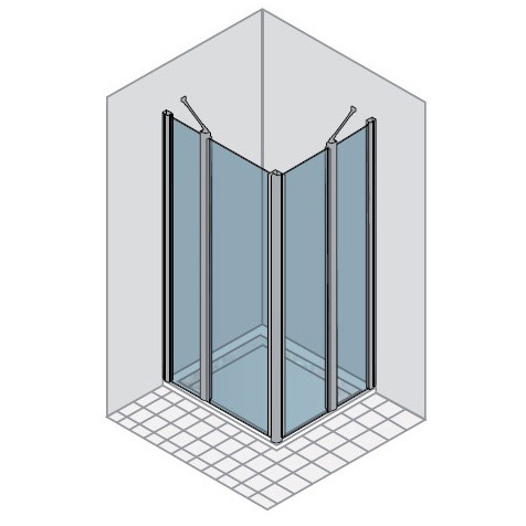 V6EK Vertica collection Душевая кабина DUKA 45007 - Вид №1