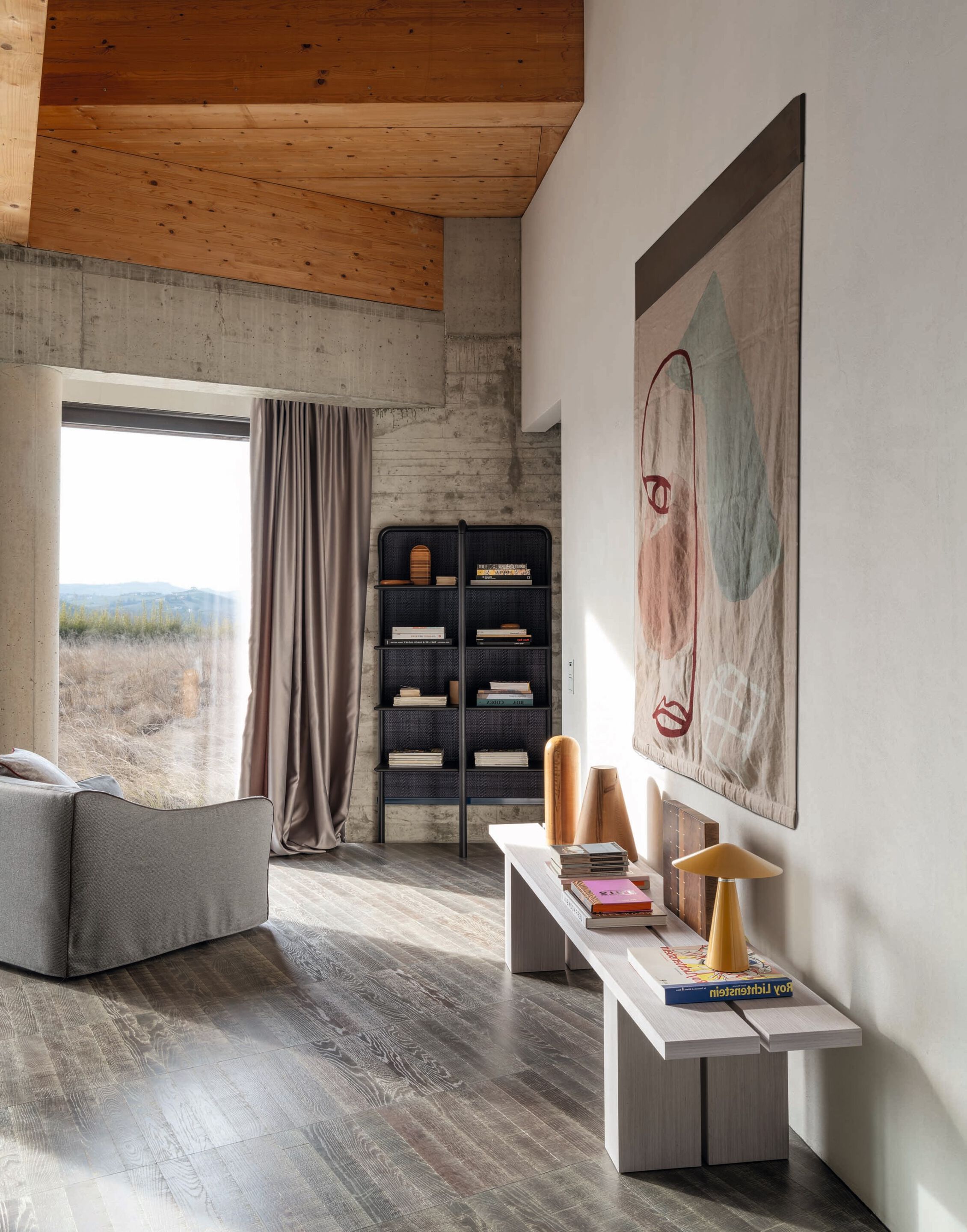 Деревянная скамья Gervasoni яку ARCH-00049418 - Вид №11