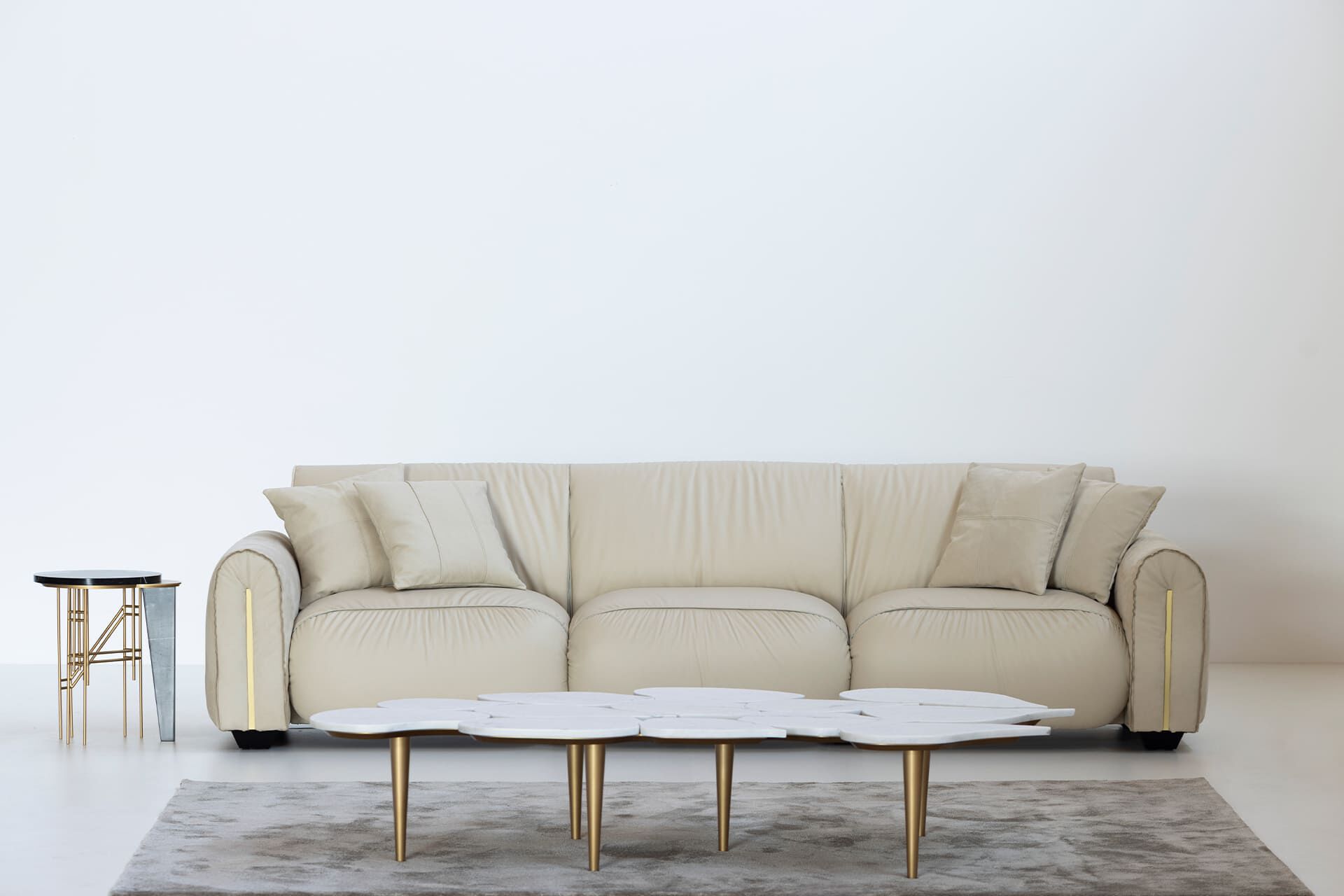 Calacatta мраморный низкий журнальный столик Greenapple Infinity ARCH-00037007 - Вид №5