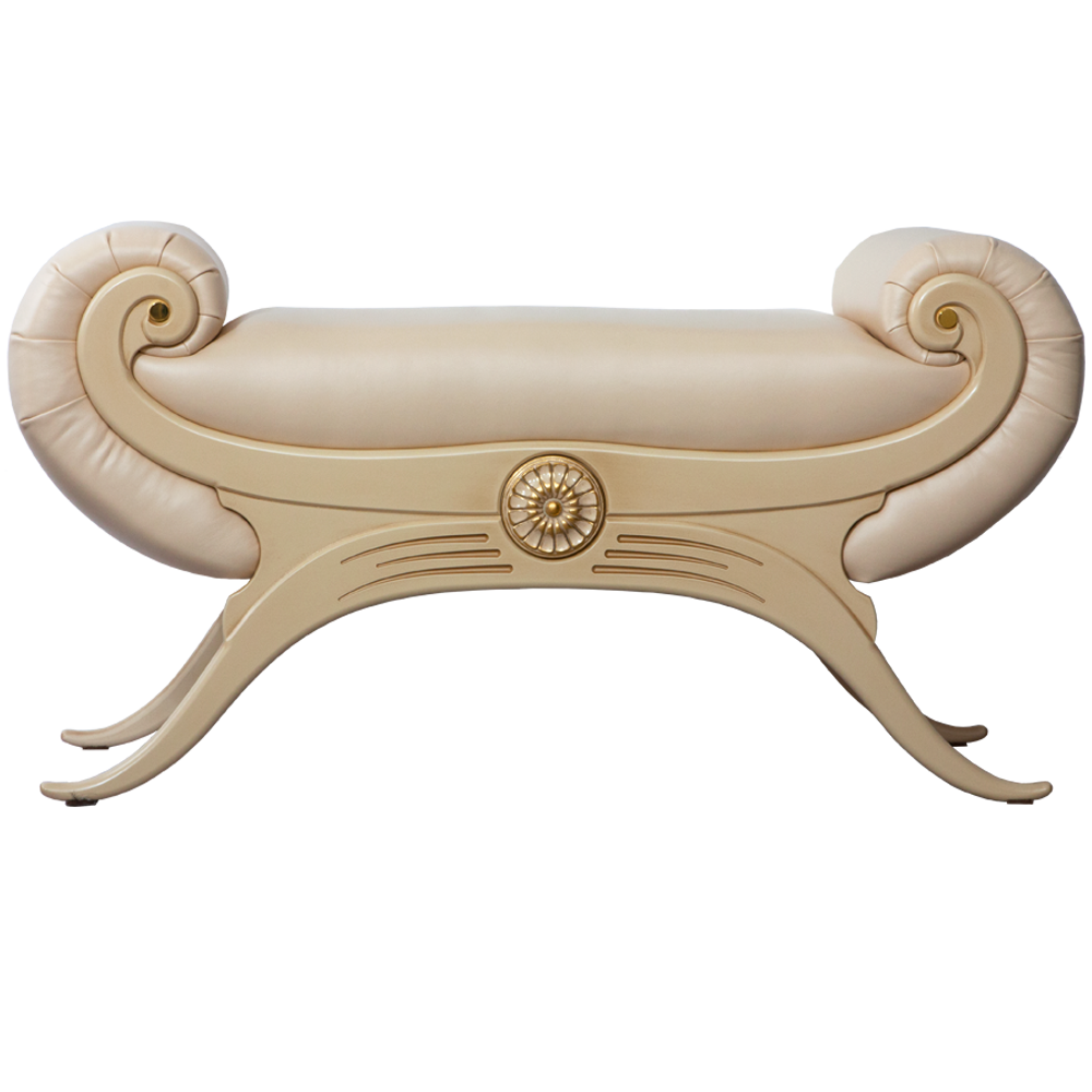 11555 Банкетка Квин Айвори Крем BOGACHO 4627155816322