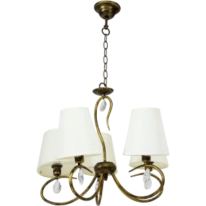 Люстра Escada, 5xE27x40 Вт, 10 м², цвет чёрный