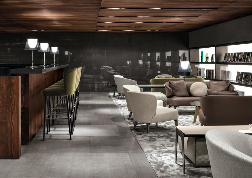 Minotti Высокий табурет со спинкой Aston sun-id-1444973 - Вид №2