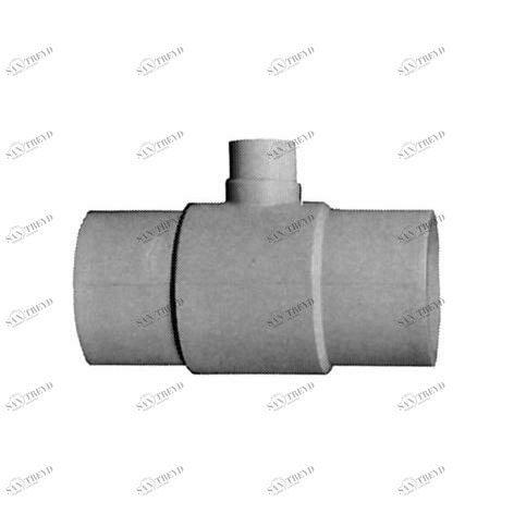 SANIT 761811106 Тройник 90 °, ПП, 17 СДР, короткое, снижение 