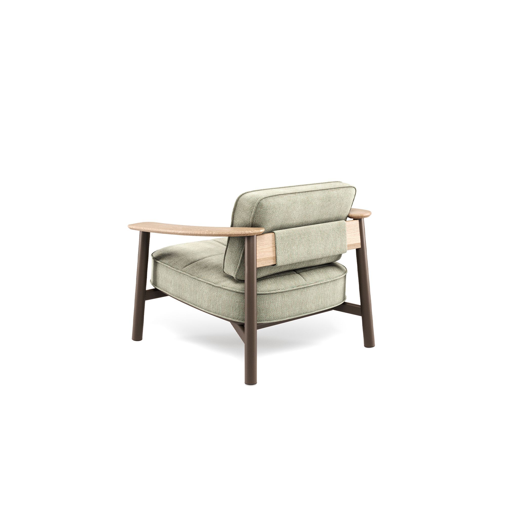 Тканевое садовое кресло с подлокотниками emu Близнецы ARCH-00024006 - Вид №1