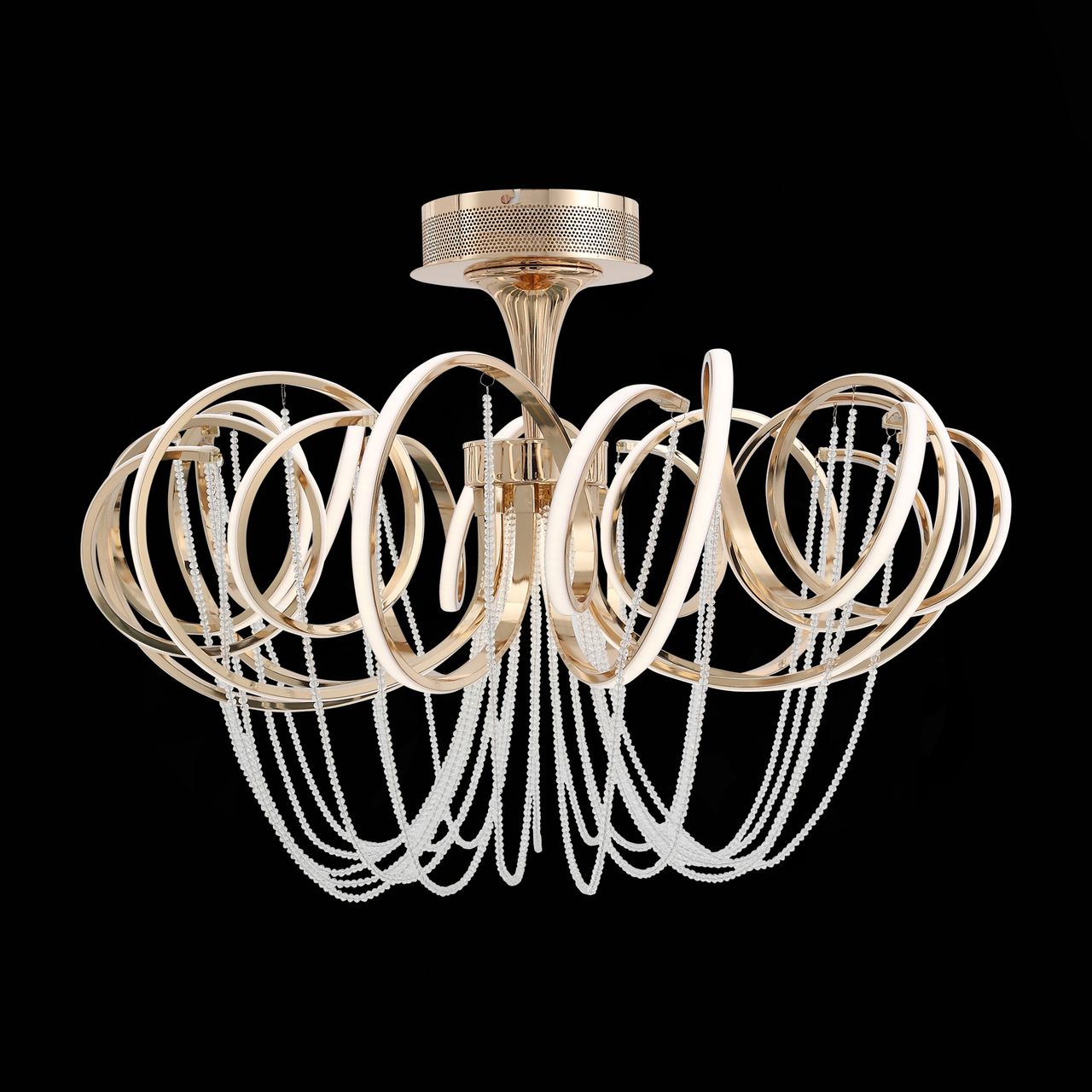 Потолочная светодиодная люстра ST Luce Travaso SL959.202.10 ST LUCE ДИЗАЙНЕРСКИЕ, TRAVASO 109128 Золотой  - Вид №2