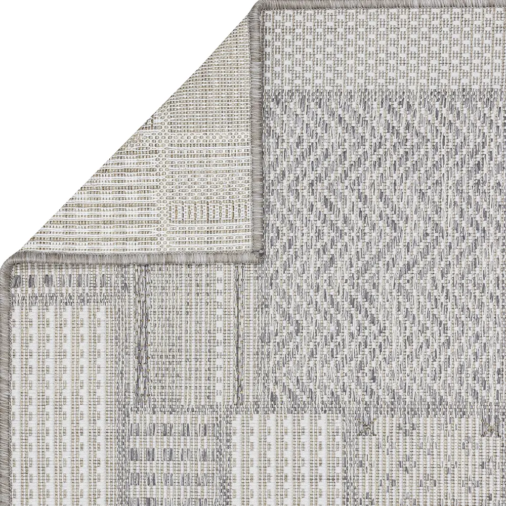 Циновка Дели 60x110 см полипропилен 84107_53211 цвет серый ROYALTAFT STLM-2137187 - Вид №2