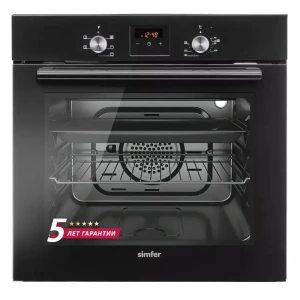 91753538 Электрический встраиваемый духовой шкаф Simfer B6EB56014 60x59.5x56.5 см цвет черный STLM-1506775