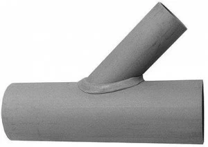 SANIT 842700210822753 Отделение 45 °, PP, SDR 17,6, Уменьшенный сварная