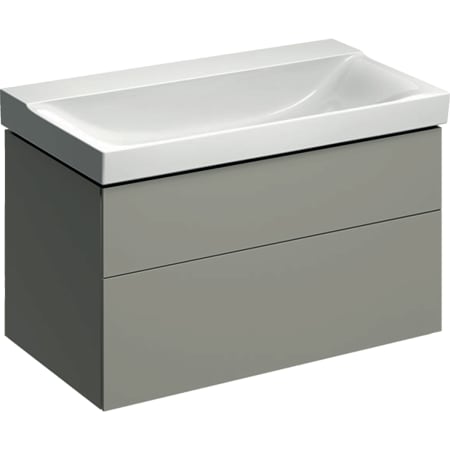 500.509.43.1 Шкафчик для раковины Geberit Xeno², с двумя выдвижными ящиками Geberit  - Вид №9