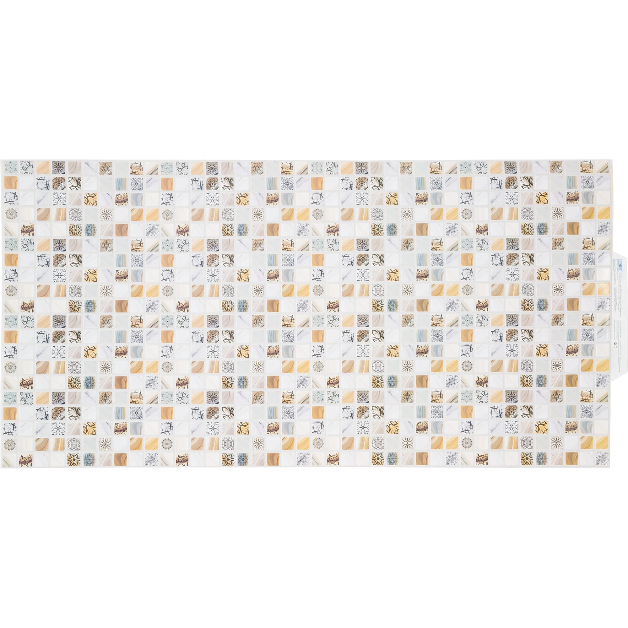 82689615 Панель ПВХ листовая 0.3 мм 960x485 мм Флоренция 0.47 м² Santreyd  - Вид №2