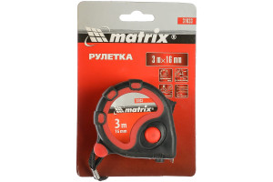 13913019 Рулетка 3 м х 16 мм Status 3 fixations 31033 MATRIX