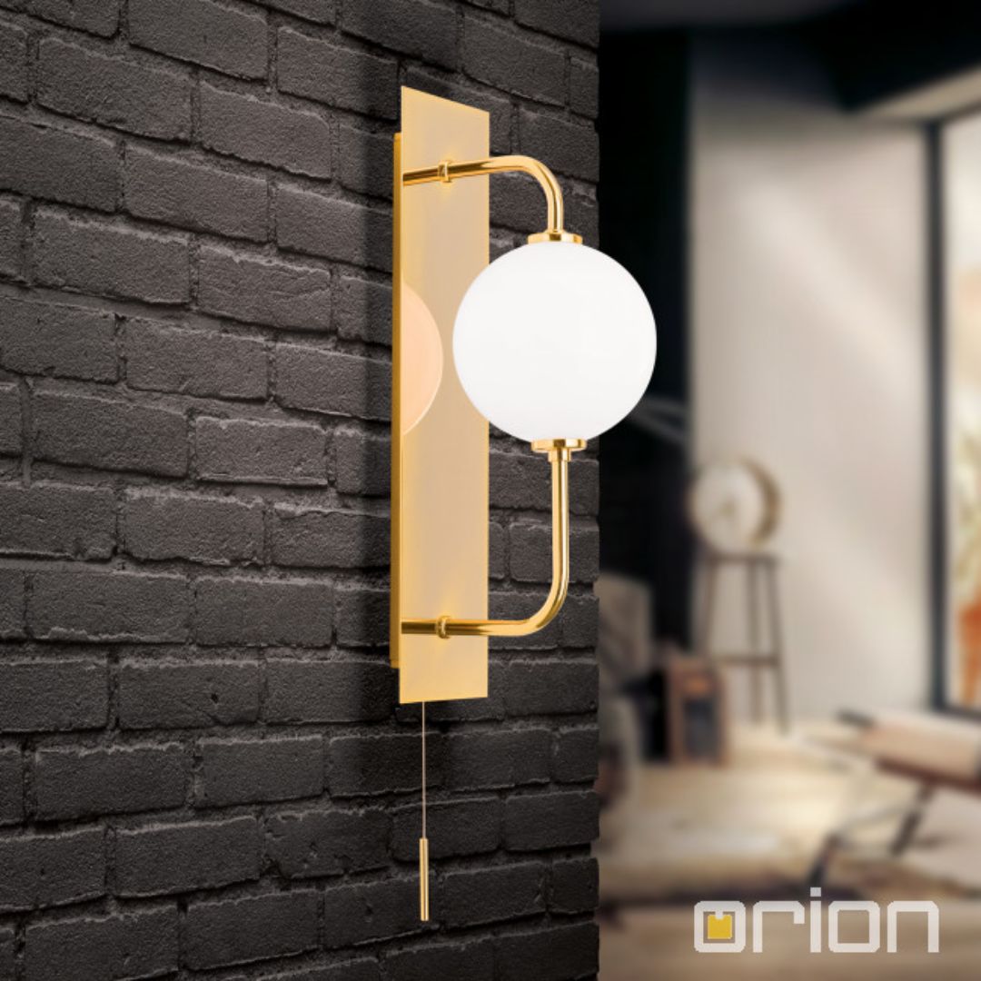 Orion WA 2-1359/1 gold/503 настенный светильник Pipes 119054 - Вид №1