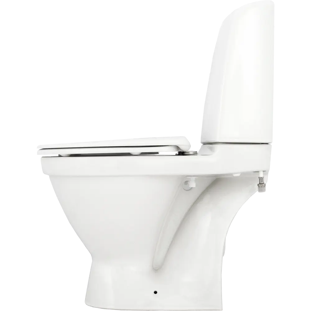 Унитаз напольный Gustavsberg Nautic Duo горизонтальный выпуск двойной слив STLM-2064112 - Вид №1