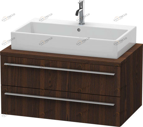 XL541806969 Тумбочка для консоли X-Large #XL5418 900 x 548 мм Орех брашированный (натуральный шпон) Duravit