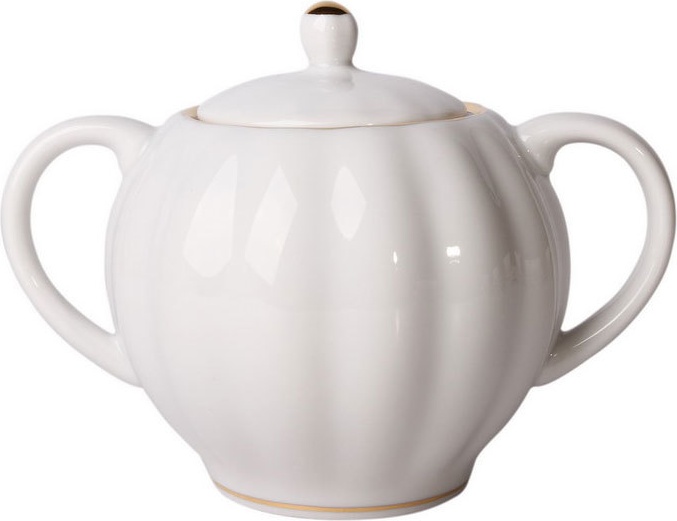 10536057 Императорский фарфоровый завод Сахарница "Белоснежка "Тюльпан" Фарфор 