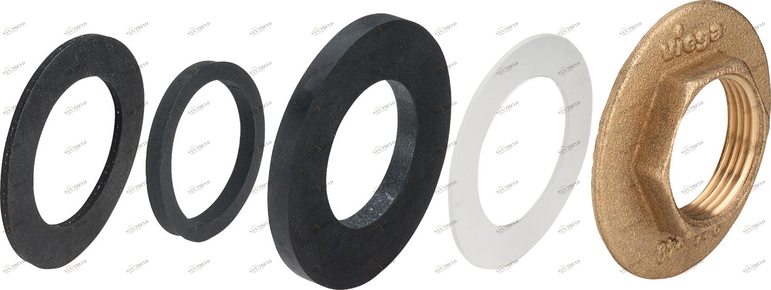 104 887 Модель 1526.414-897 Трубопроводные системы  Pexfit Pro  Водорозетки для прохода через стену Santreyd 