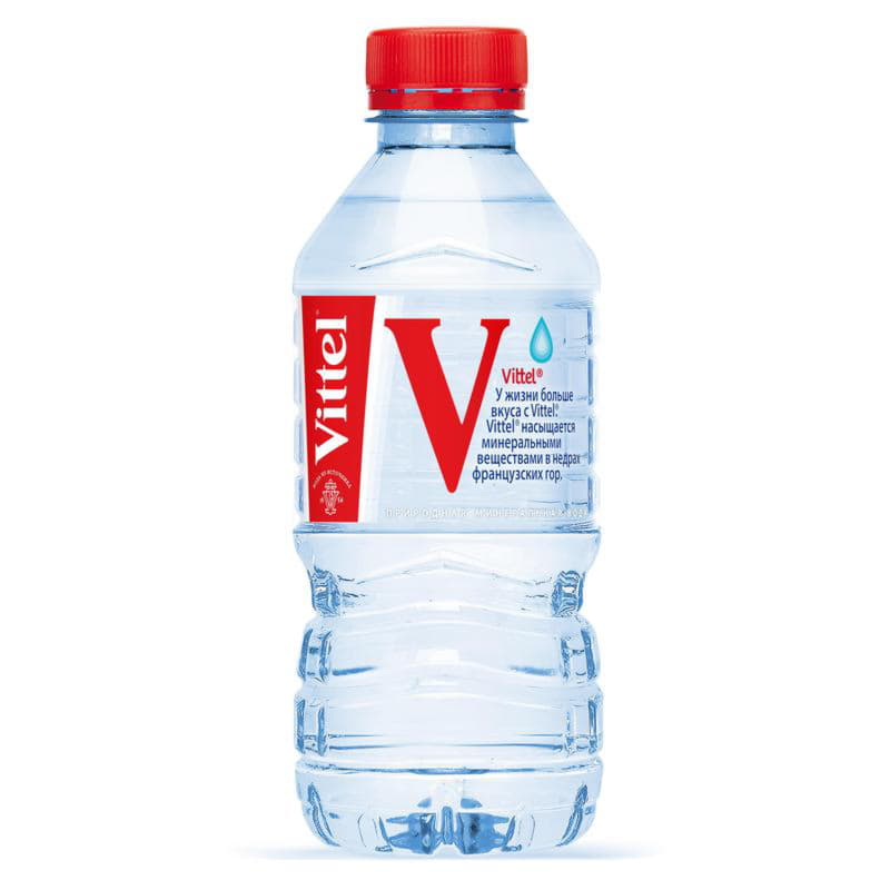 Вода минеральная Vittel негазированная 0,33 л Santreyd 3113