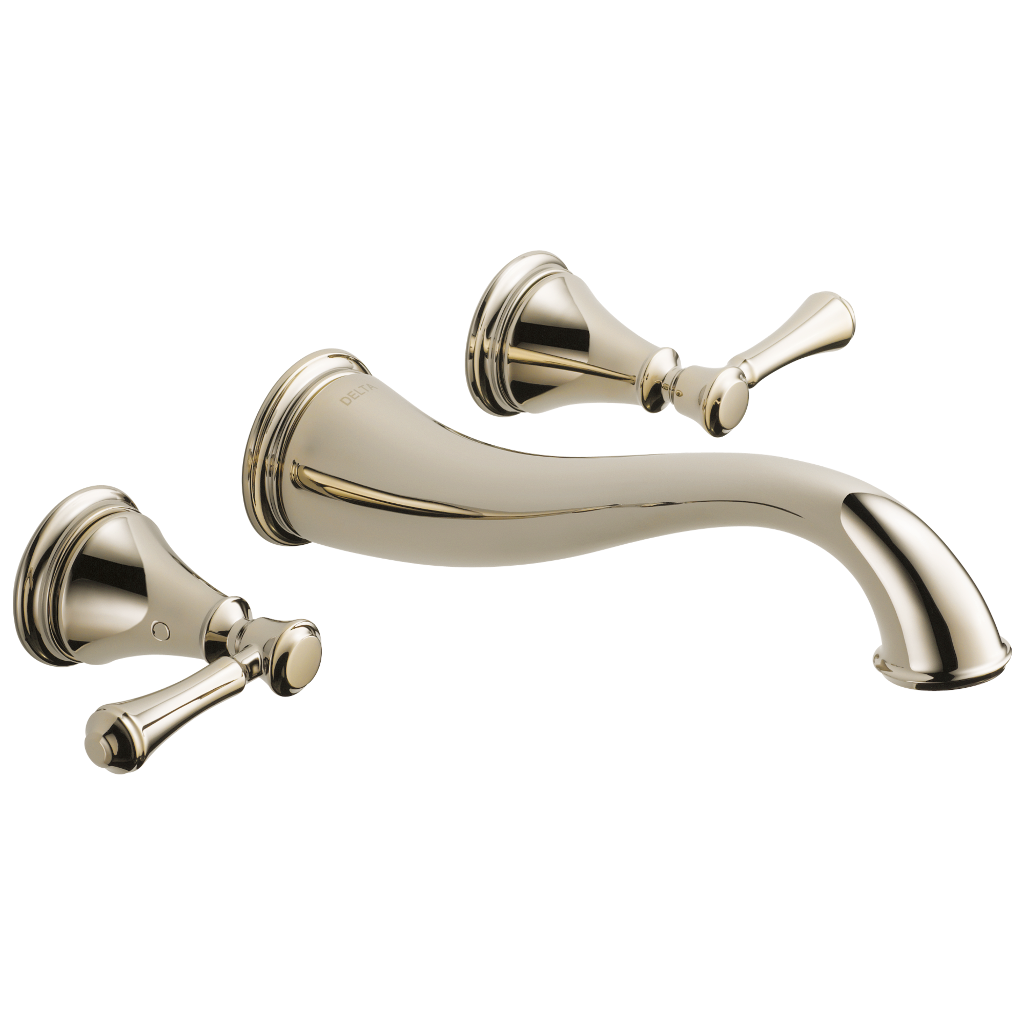 T3597LF-PNWL Накладка для смесителя для ванной комнаты с двумя ручками Delta Faucet Cassidy Полированный никель 