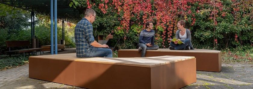 Euroform W Изогнутая деревянная скамья  1750  - Вид №3