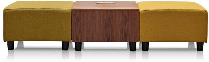 Herman Miller Квадратный деревянный журнальный столик Swoop sun-id-1483607 - Вид №5