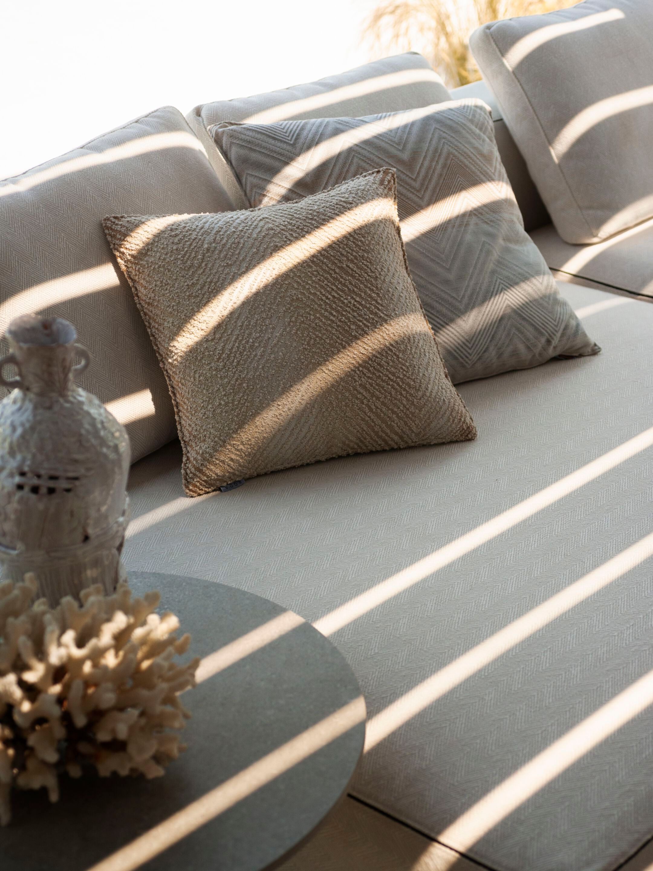 Угловой тканевый садовый диван с полуостровом RODA Денди ARCH-00015907 - Вид №2