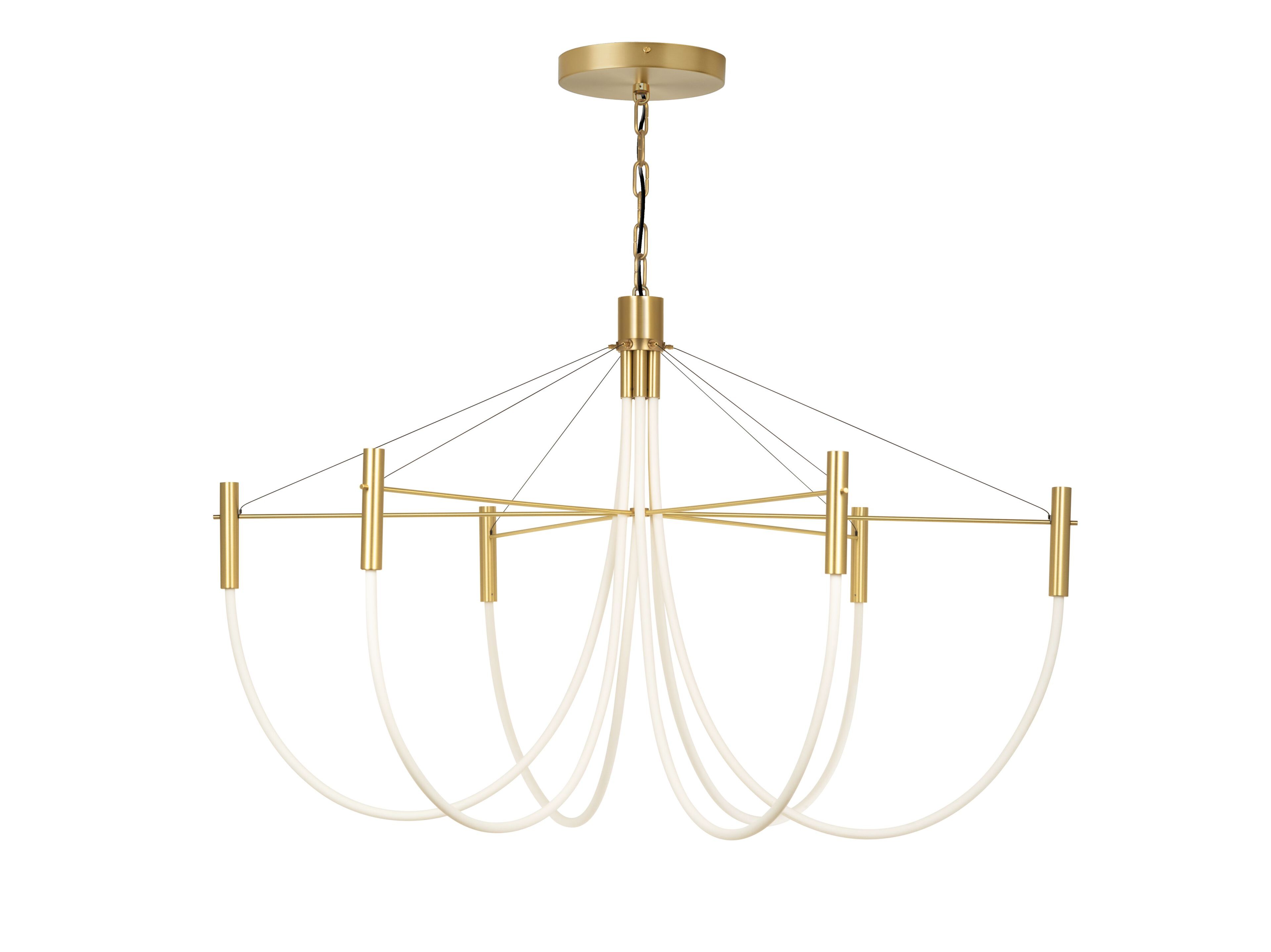 Латунь затемнения светодиодные люстры CVL Luminaires Paradoxe ARCH-00103818 - Вид №5