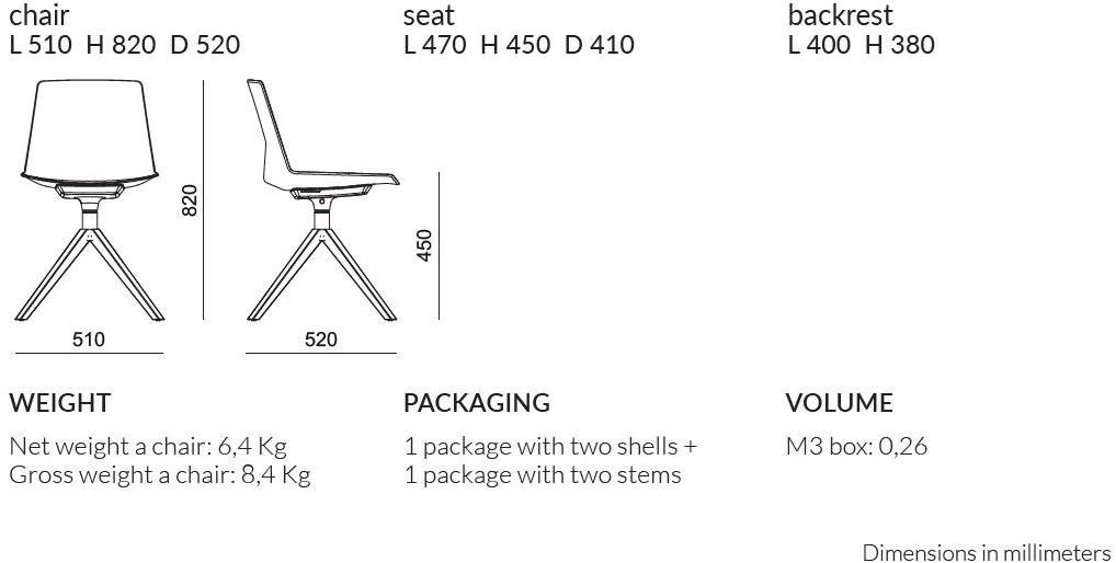Quadrifoglio Стул на эстакаде Clue sun-id-1461602 - Вид №5