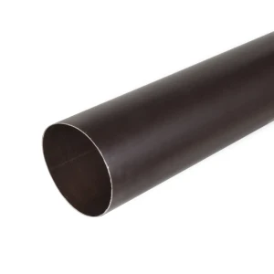 Труба водосточная 80x1000 мм цвет коричневый 15048365 STLM-2027780