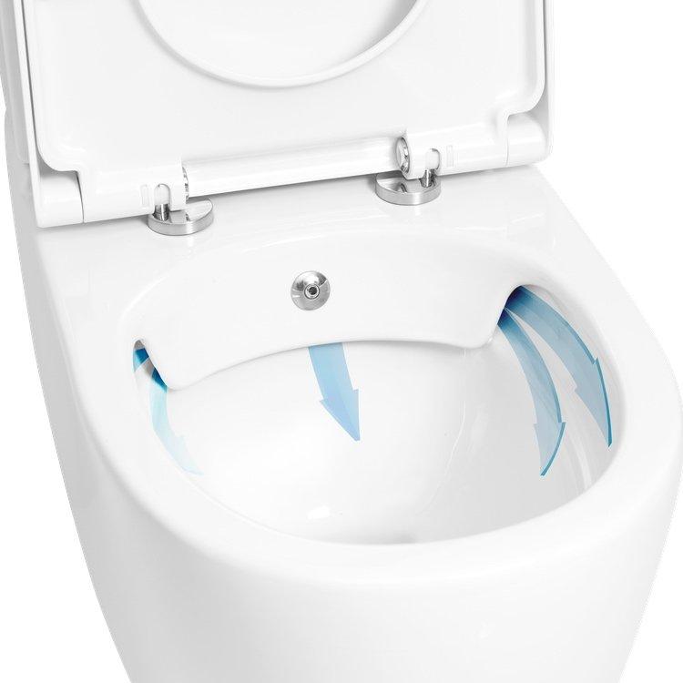 KC1703.01.0000E Крышка дуропласт с микролифтом MARE Creavit Mare - Вид №1