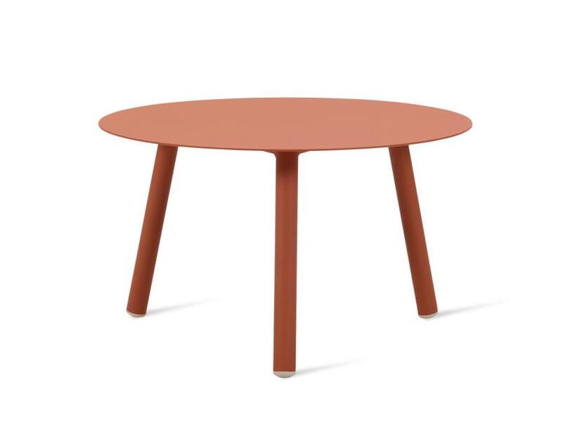 Алюминиевый низкий круглый журнальный столик с порошковым покрытием Vincent sheppard LILO ARCH-00081056