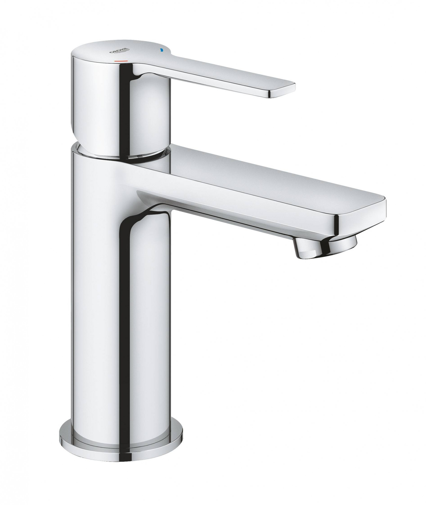 Смеситель для раковины GROHE Lineare New с донным клапаном, XS-size, хром (23791001)