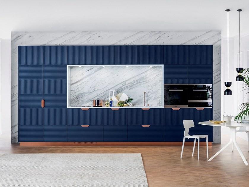 TM Italia Cucine Линейная лакированная кухня Miuccia sun-id-1417557 - Вид №2