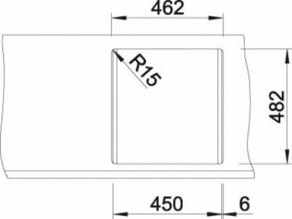 514785 Кухонная мойка Blanco Livit 45  Blanco Livit - Вид №9