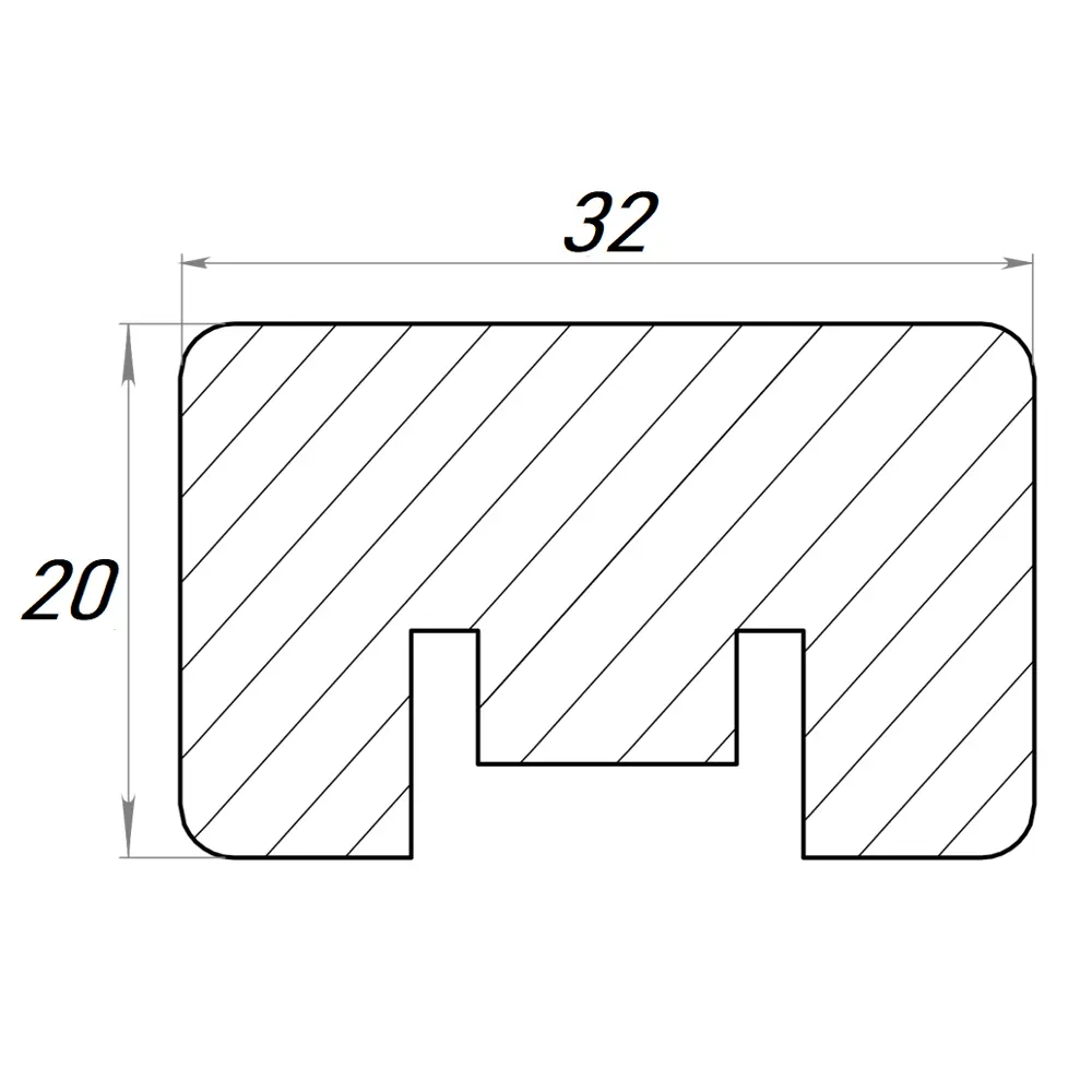 PORTIKA Рейка МДФ для стильного зонирования пространства в оттенке европейский дуб серый 85314196 STLM-1335929 - Вид №4
