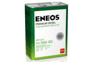 16837729 Моторное масло Premium Diesel CI-4 5W-40 4л 8809478943077 ENEOS