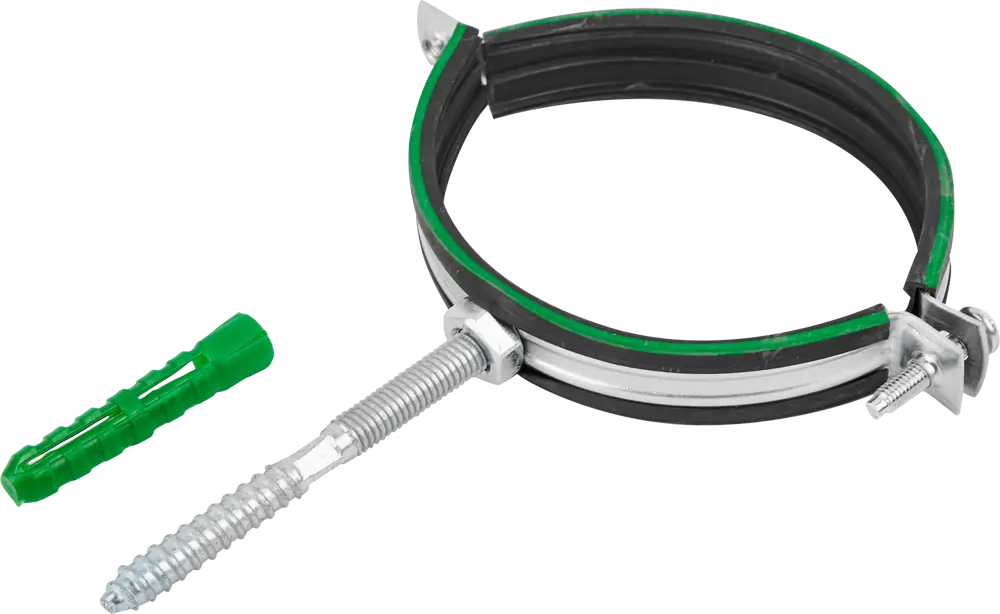 Хомут крепежный MAYER для труб с антивибрационным уплотнением 84858785
