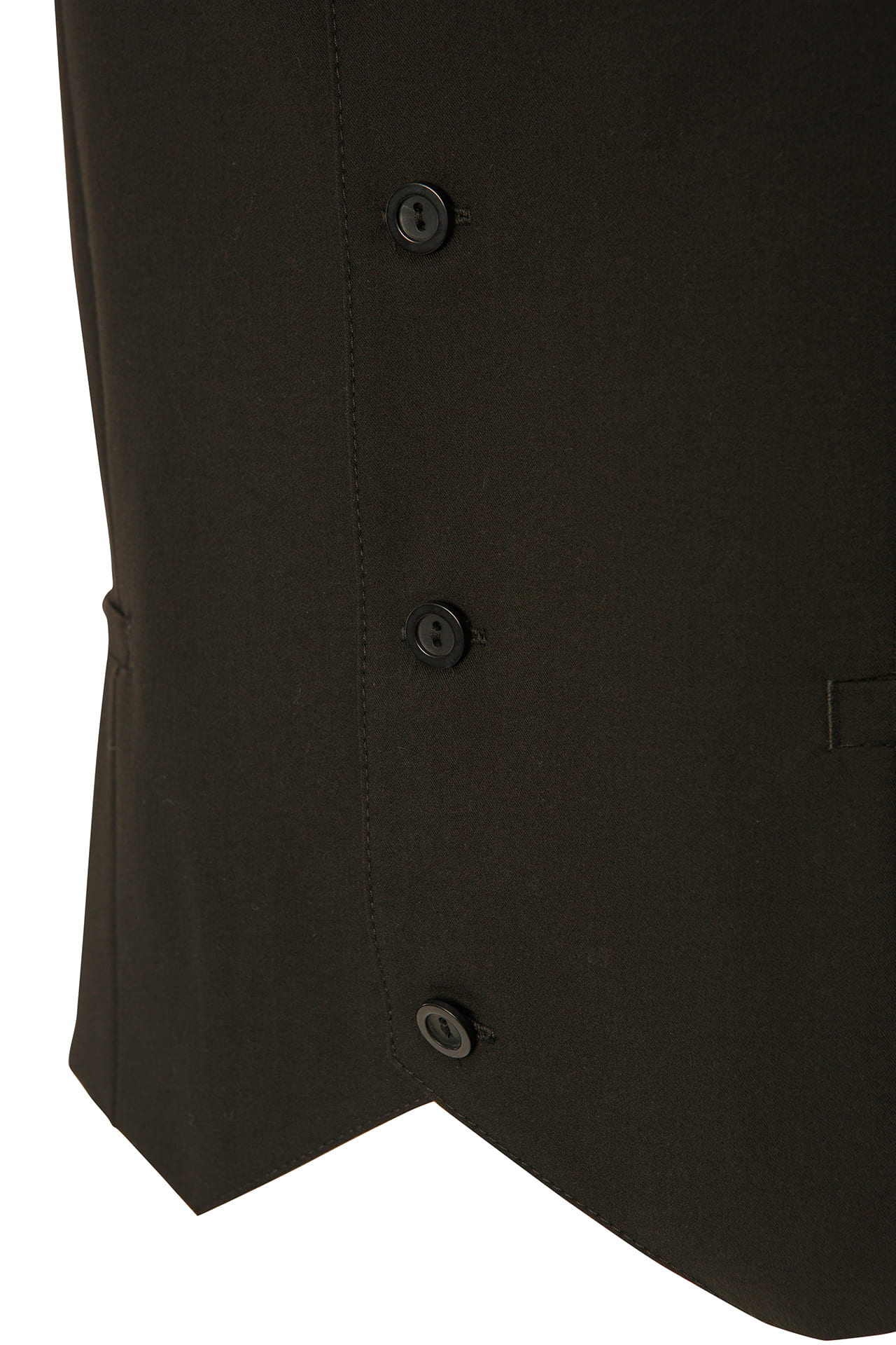 62864 Жилет  мужской BLACK El-Risto  Одежда для официантов  размер 44  - Вид №2