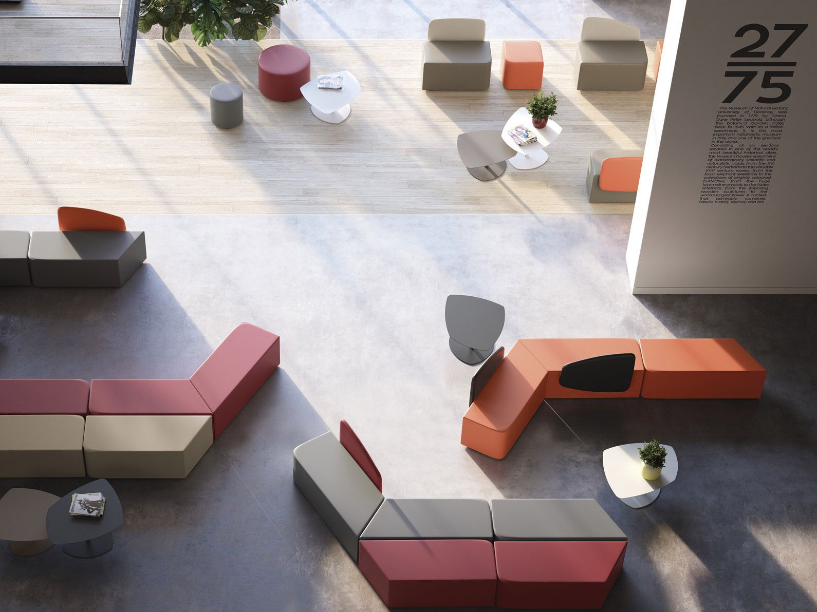 Модульный тканевый диван SITLOSOPHY® ARCH-00134525 - Вид №4