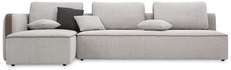 Now & Future Диван из ткани с шезлонгом sun-id-1461224 - Вид №1