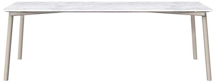 JANUS et Cie Прямоугольный обеденный стол с мраморной или керамической столешницей Anatra sun-id-1487134 - Вид №1