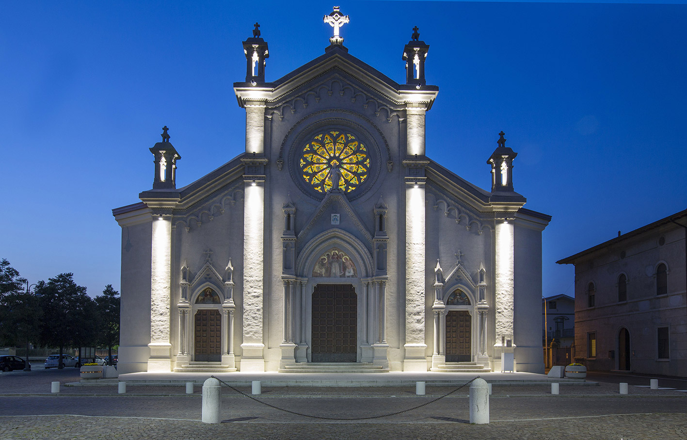 8323403 Проектор Platek MINI SPRING Proiettore  MINI SPRING Floodlight - 16 LED RGBW 28°  - Вид №2